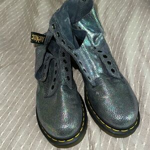 Dr Martin gliter boots
